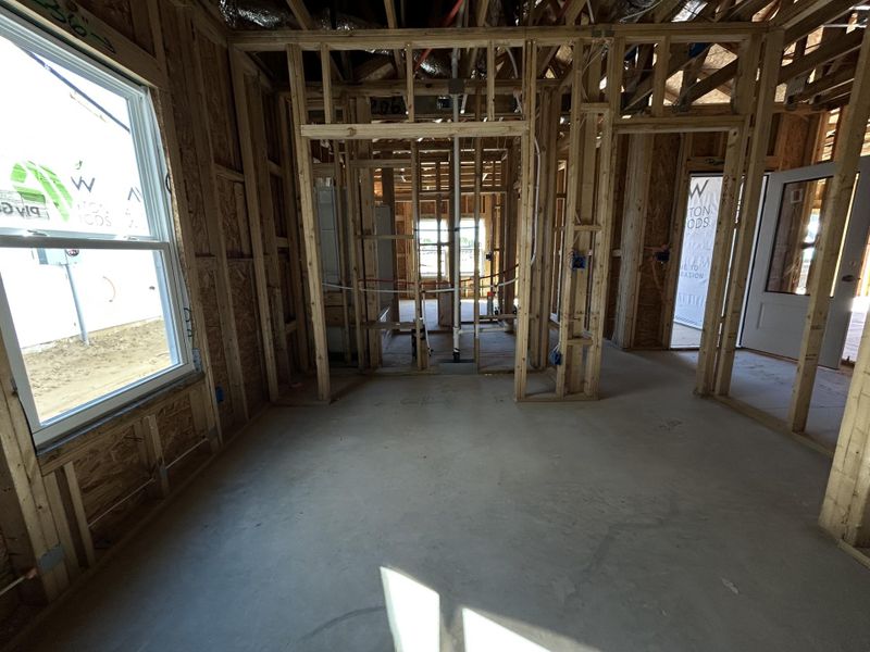 In-progress construction of a new home in Tea Farm: Presidents Series, Ravenel, SC (Image 29).