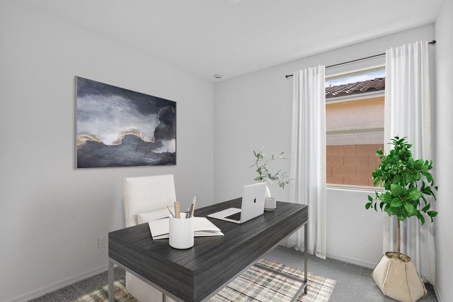 Furnished interior view inside a new home in Stonehaven, Glendale (Image 9).