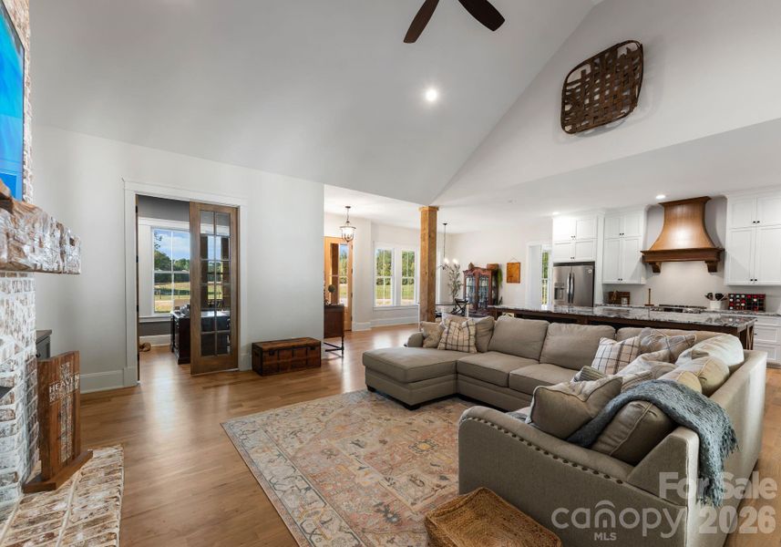 Furnished interior view inside a new home in , Polkton (Image 24).