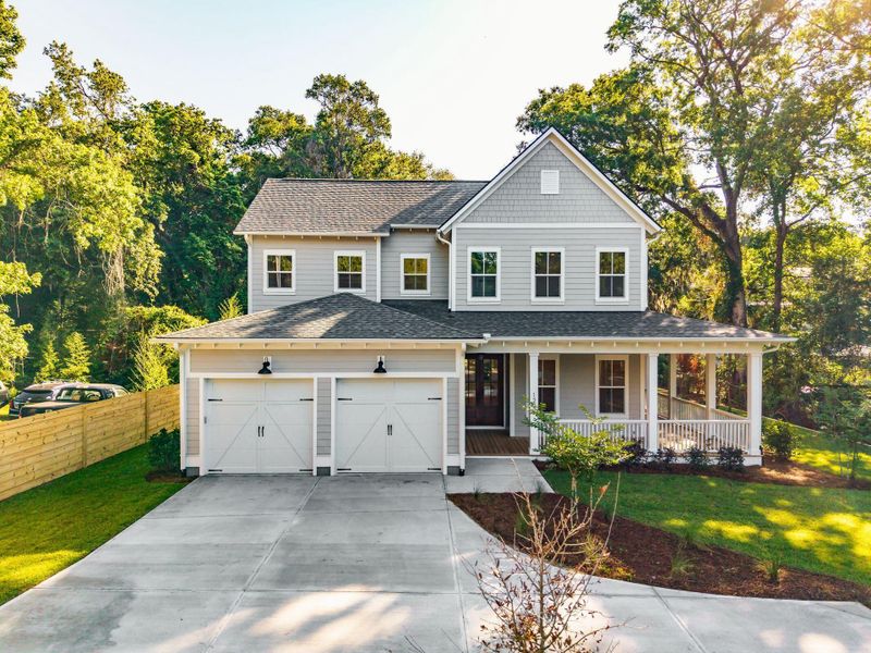 Front exterior of a new home in , Mount Pleasant, SC, highlighting curb appeal (Image 31).