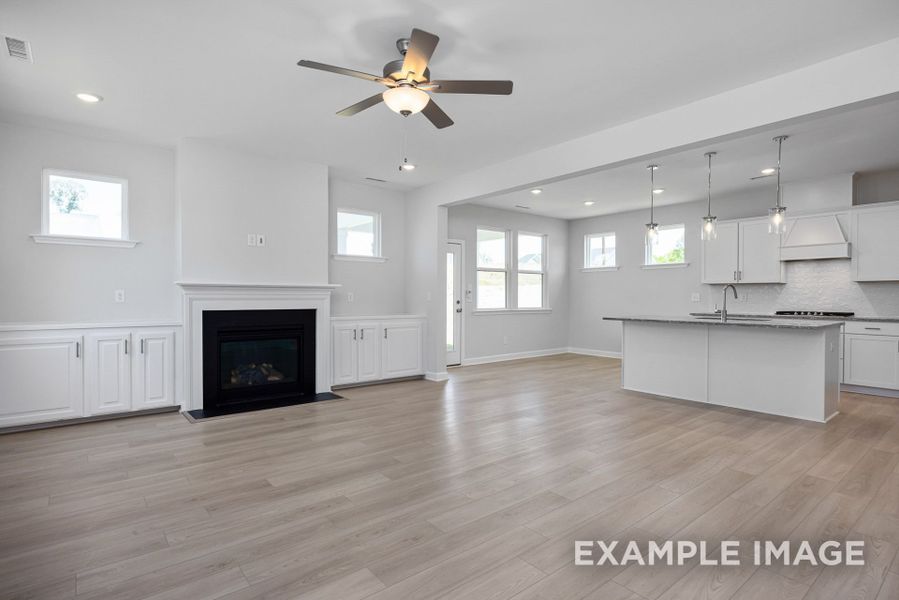 Representative unfurnished interior of a home built from the The Gavin A by Davidson Homes LLC in Montrose, Aberdeen (Image 22).