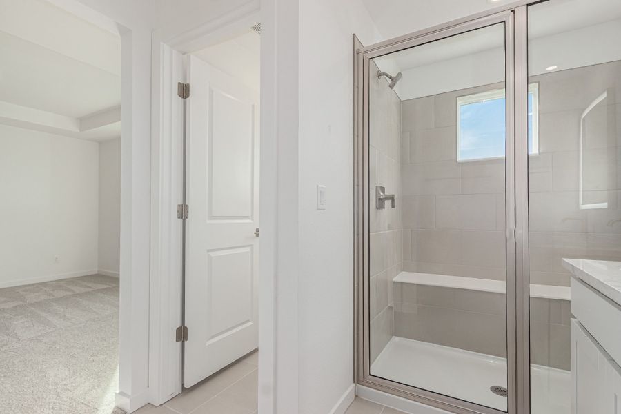 Furnished interior view inside a new home in Parkside at Victory Ridge, Colorado Springs (Image 8).