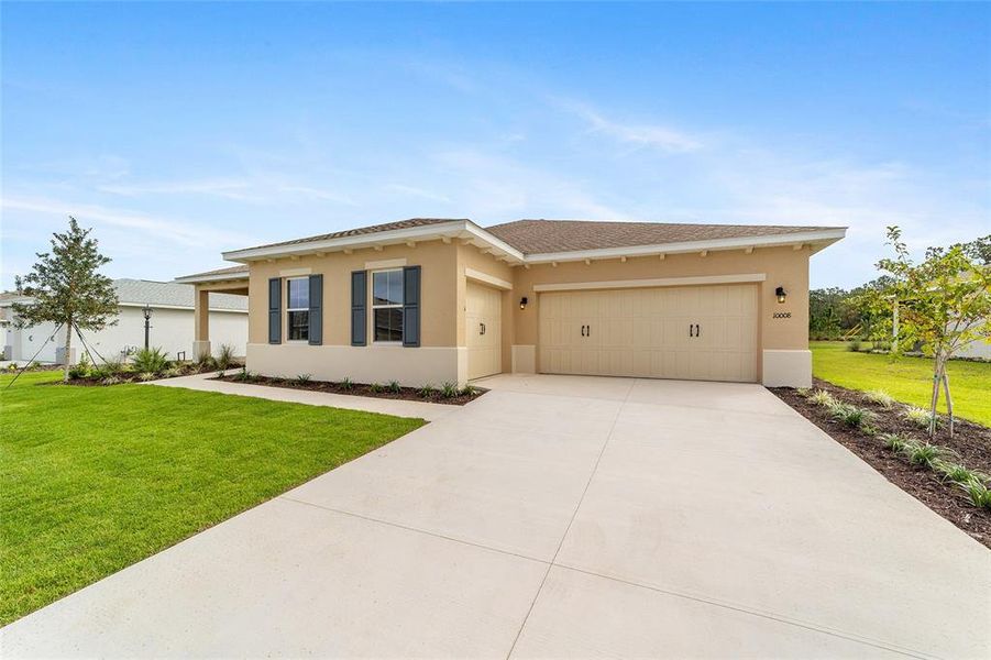 Exterior details and patio area of a home in On Top of the World Communities, Ocala (Image 4). Exterior details and patio area of a home in On Top of the World Communities, Ocala (Image 4).