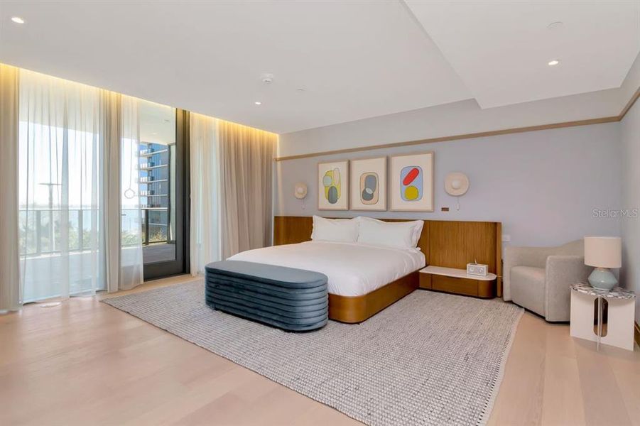 Furnished interior view inside a new home in , Tampa (Image 10).