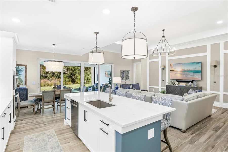 Furnished interior view inside a new home in , Sarasota (Image 12). Furnished interior view inside a new home in , Sarasota (Image 12).