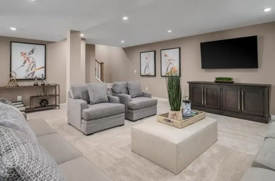 Furnished interior view inside a new home in , Commerce (Image 23).