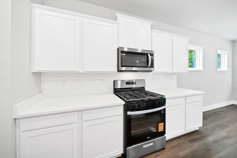 Furnished interior view inside a new home in Monroe Preserve, Chapin (Image 7).