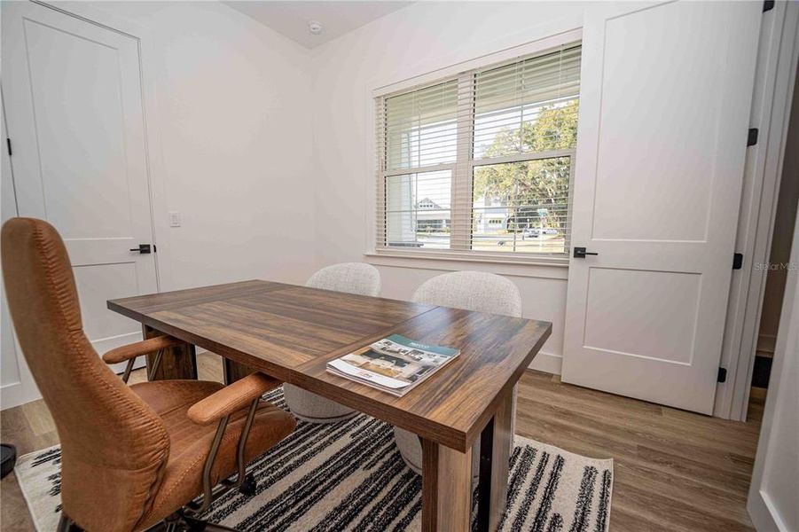 Furnished interior view inside a new home in , Oxford (Image 4).
