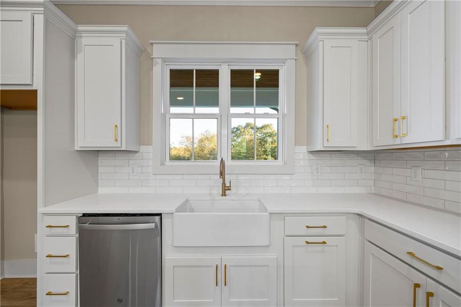 Furnished interior view inside a new home in , Monroe (Image 18).