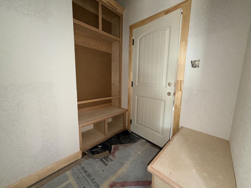 In-progress construction of a new home in Saddle Crest Estates, Weatherford, TX (Image 38).