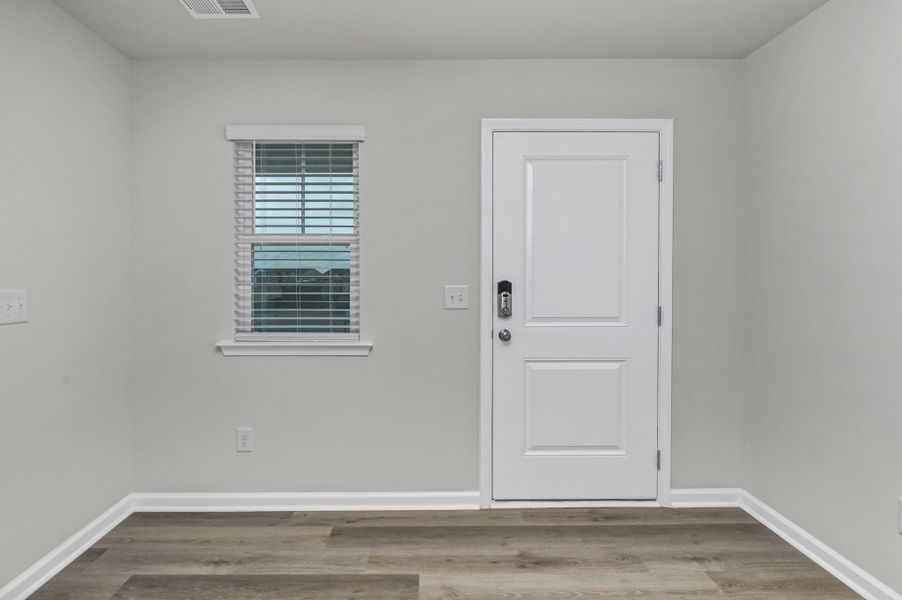 Representative unfurnished interior of a home built from the Harper by Veranda Homes in The Abbey at Trolley Run Station, Aiken (Image 29).