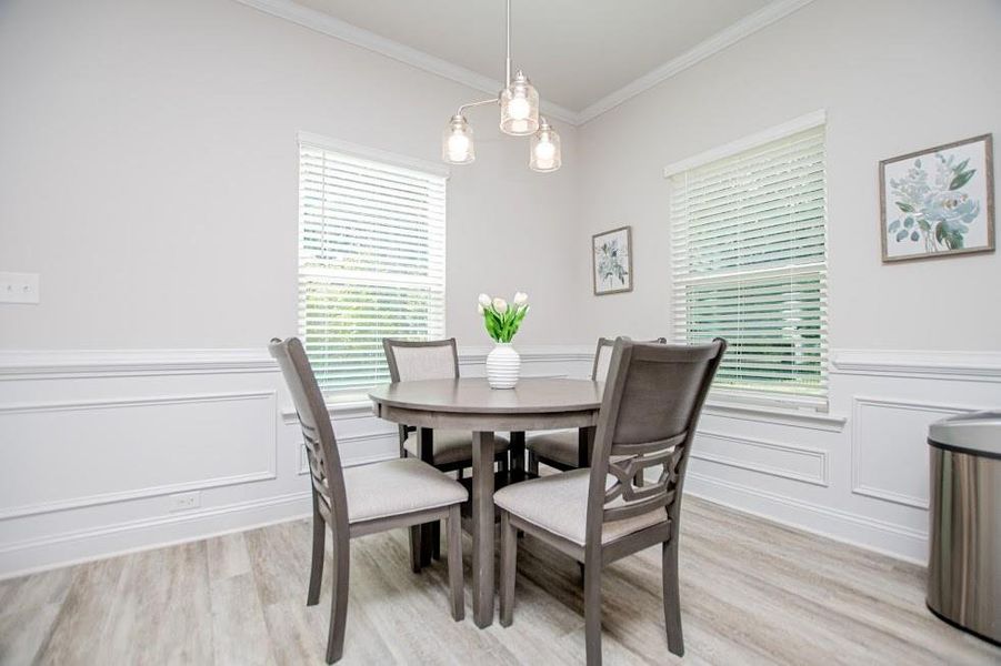 Furnished interior view inside a new home in Windmill Park, Carrollton (Image 15). Furnished interior view inside a new home in Windmill Park, Carrollton (Image 15).