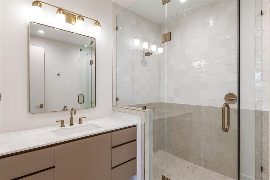 Furnished interior view inside a new home in , Heath (Image 9).