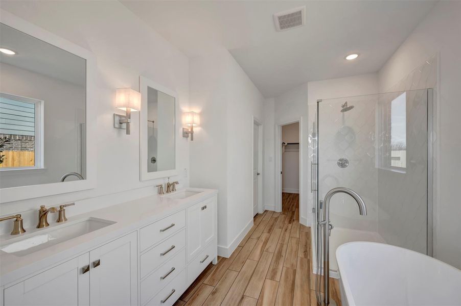 Luxurious primary bath Luxurious primary bath