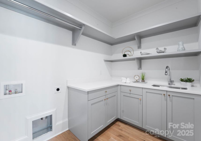 Furnished interior view inside a new home in , Charlotte (Image 15).