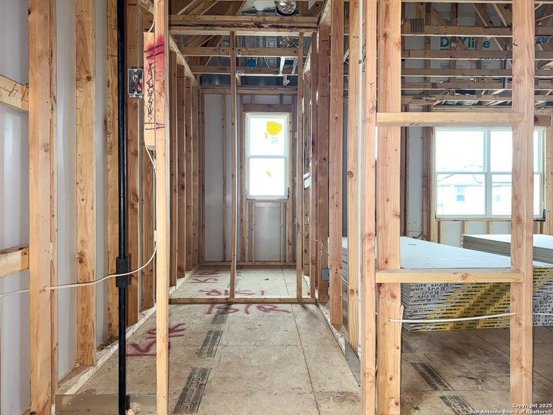 In-progress construction of a new home in Cordova Trails, Seguin, TX (Image 20).