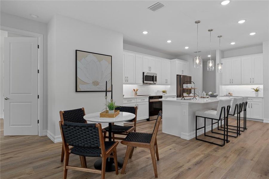 Furnished interior view inside a new home in Pine Ridge Estates, Beverly Hills (Image 13).