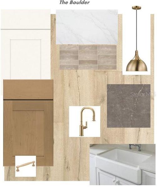 Sample of building materials used in homes in Palmera Wellen Park - Classic Series, Venice (Image 3). Sample of building materials used in homes in Palmera Wellen Park - Classic Series, Venice (Image 3).