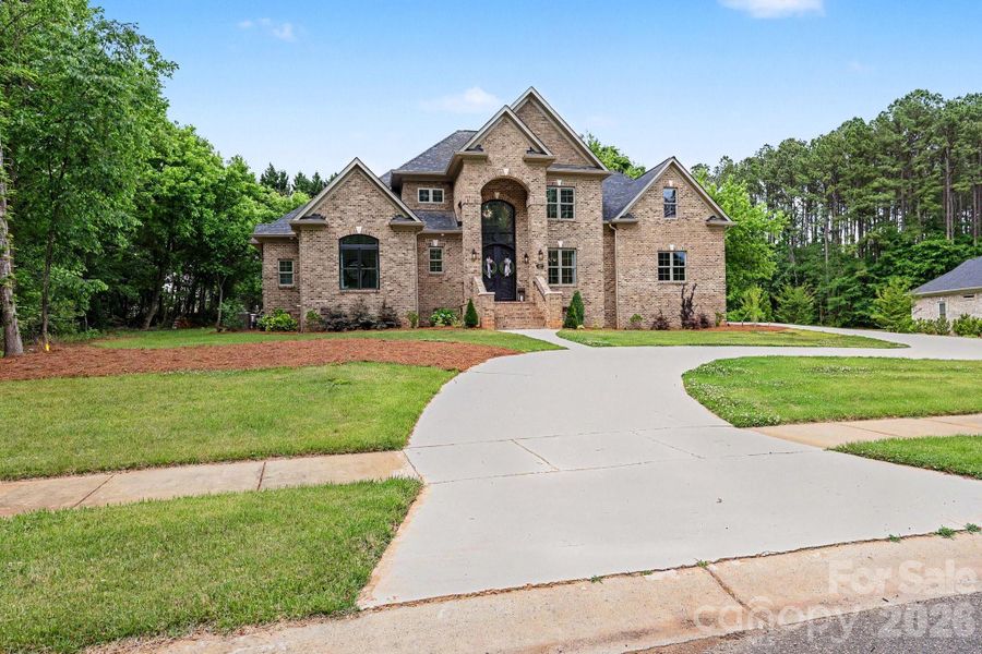 Front exterior of a new home in , Salisbury, NC, highlighting curb appeal (Image 22).