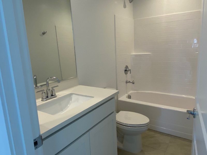 Furnished interior view inside a new home in Wildera – Crest Series, San Tan Valley (Image 6).