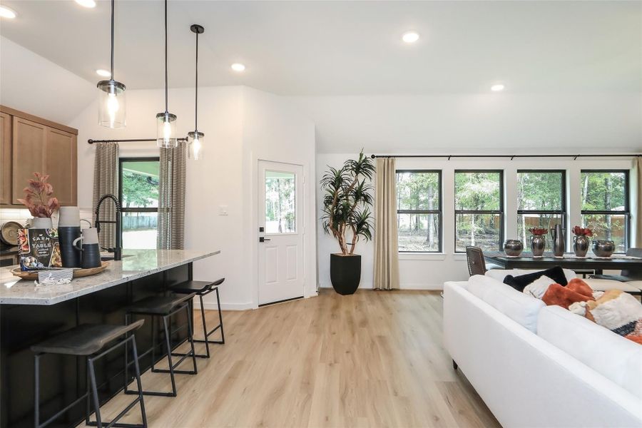 Furnished interior view inside a new home in Roman Forest, New Caney (Image 24).