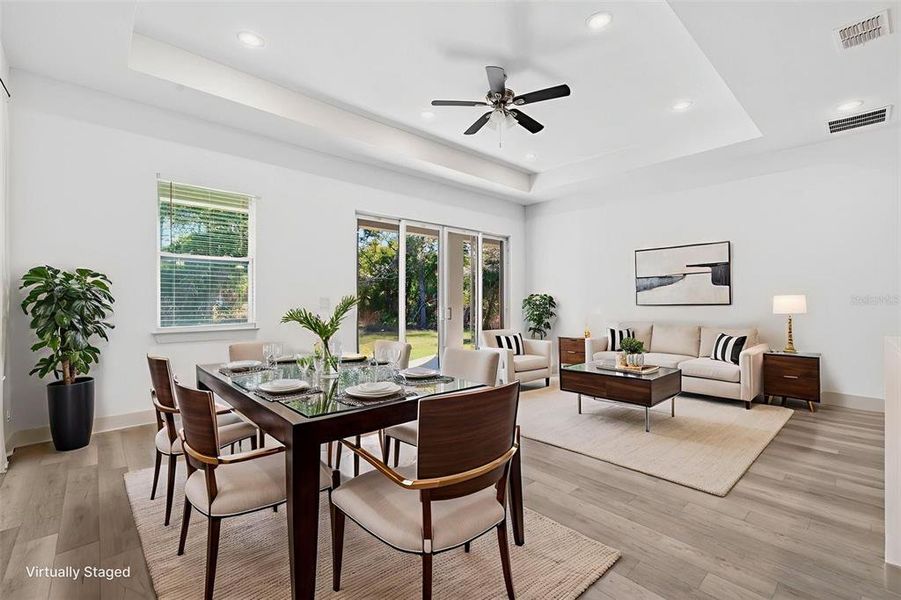 Furnished interior view inside a new home in , North Port (Image 10). Furnished interior view inside a new home in , North Port (Image 10).