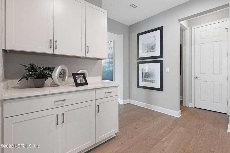 Furnished interior view inside a new home in , Palm Coast (Image 12).