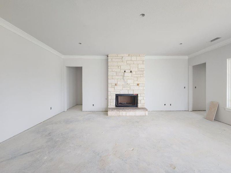 In-progress construction of a new home in Rocky Top, Krum, TX (Image 11).