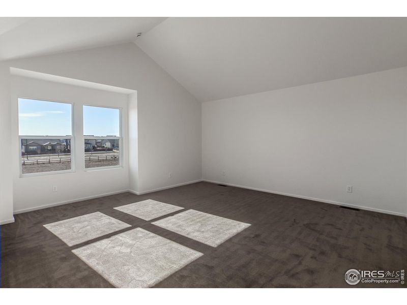 Spacious, unfurnished interior of a new home in Trailside Story Collection - Single Family Homes, Timnath (Image 28). Spacious, unfurnished interior of a new home in Trailside Story Collection - Single Family Homes, Timnath (Image 28).