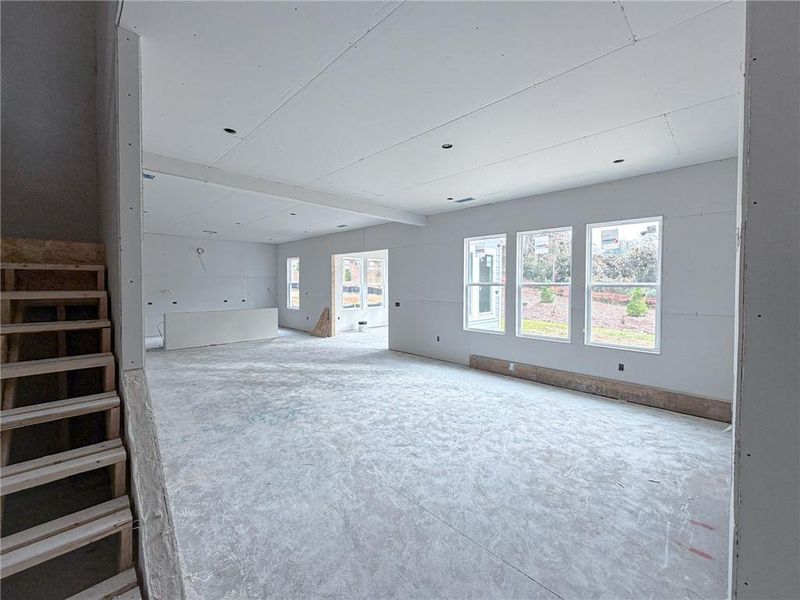 In-progress construction of a new home in Ashbury Commons, Powder Springs, GA (Image 51). In-progress construction of a new home in Ashbury Commons, Powder Springs, GA (Image 51).