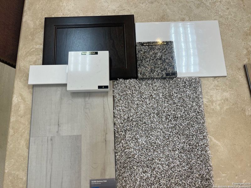 Sample of building materials used in homes in Hickory Ridge, Elmendorf (Image 6).