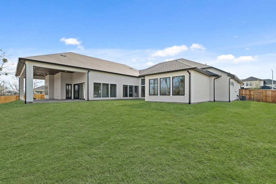 Exterior details and patio area of a home in Weston Lakes, Fulshear (Image 3). Exterior details and patio area of a home in Weston Lakes, Fulshear (Image 3).
