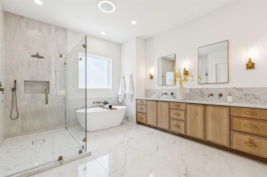 Furnished interior view inside a new home in , Dallas (Image 3).