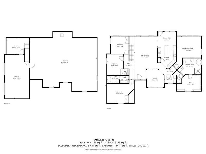 2D floor plan layout of this home in , Canton, GA (Image 5).