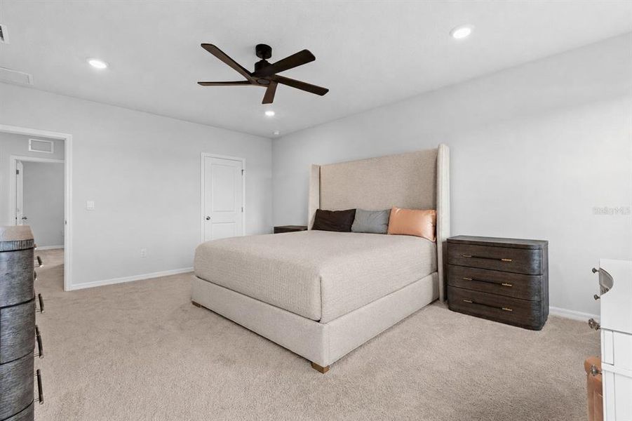 Furnished interior view inside a new home in Silverstone North, Palmetto (Image 18). Furnished interior view inside a new home in Silverstone North, Palmetto (Image 18).