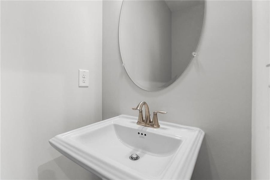 Close-up of interior finishes inside a home in Stegall Village, Emerson (Image 10).