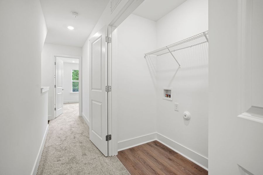 Spacious, unfurnished interior of a new home in West End Heights, Charlotte (Image 17).