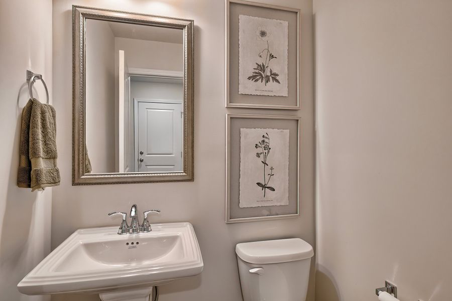 Representative furnished interior of a home built from the Poplar A by McGuinn Homes in Reserve at Mill Creek, Columbia (Image 13).