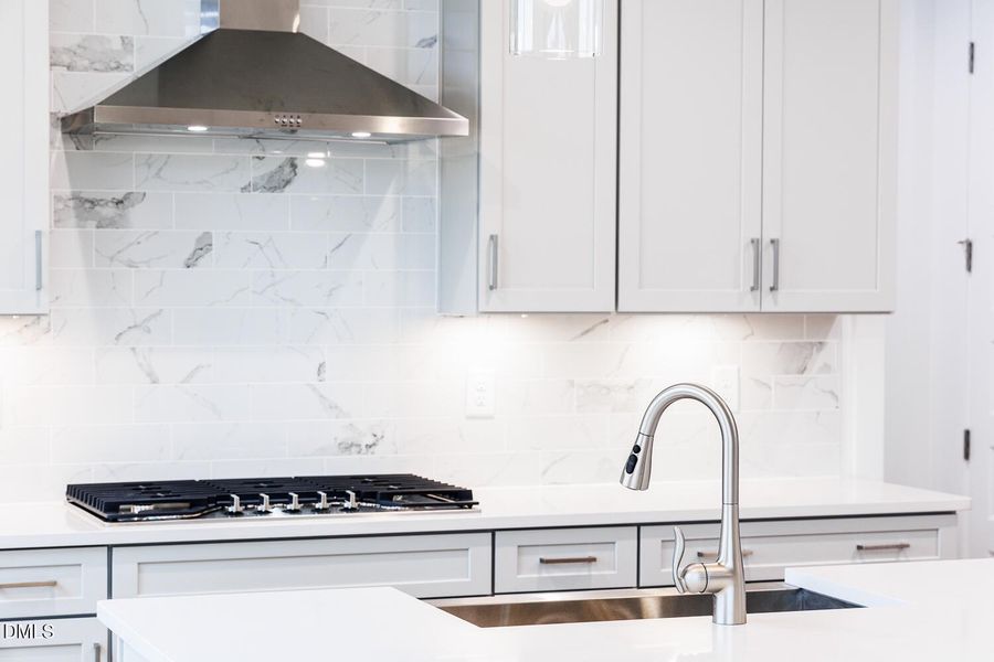 Upgraded Tile Backsplash