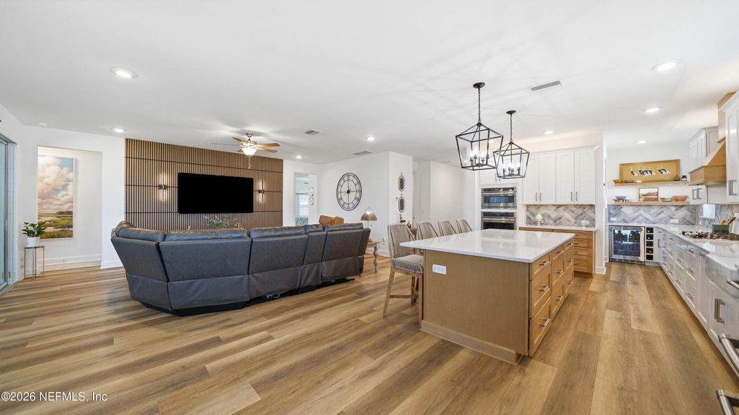 Furnished interior view inside a new home in Shearwater, St. Augustine (Image 20).