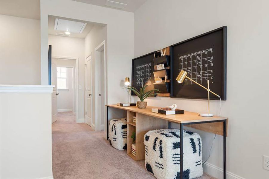 Furnished interior view inside a new home in Bailey Fence, Dacula (Image 7).