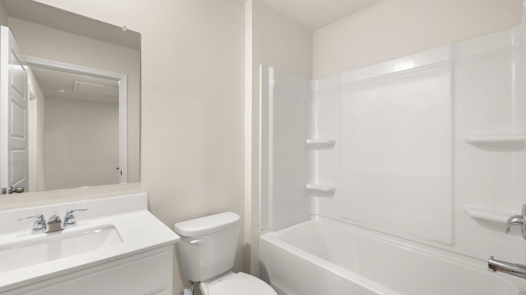 Furnished interior view inside a new home in The Gables at Agricultural Village, Perry (Image 11). Furnished interior view inside a new home in The Gables at Agricultural Village, Perry (Image 11).