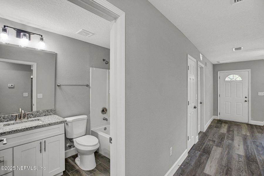 Furnished interior view inside a new home in , Jacksonville (Image 5). Furnished interior view inside a new home in , Jacksonville (Image 5).