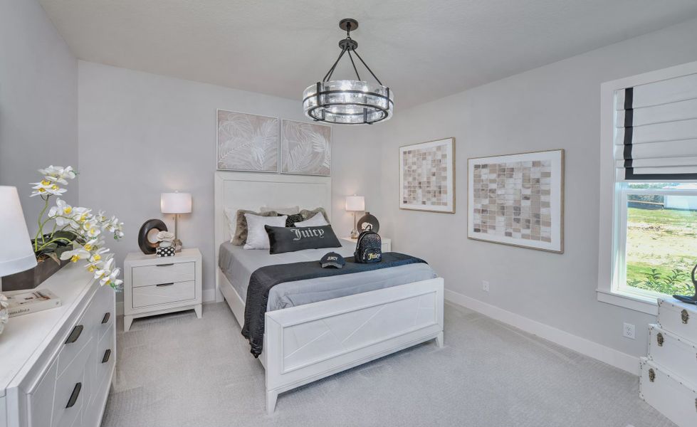 Furnished interior view inside a new home in West Hill Estates, Dade City (Image 34).