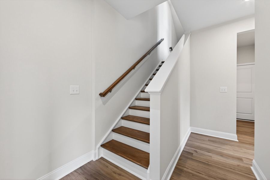 Spacious, unfurnished interior of a new home in Archer Row, Charlotte (Image 22). Spacious, unfurnished interior of a new home in Archer Row, Charlotte (Image 22).