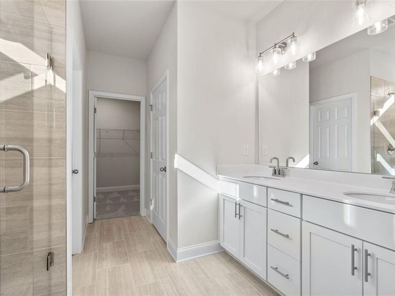 Furnished interior view inside a new home in Wehunt Meadows, Hoschton (Image 10).