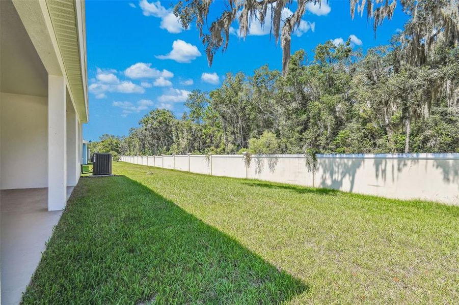 Exterior details and patio area of a home in Cascades at Southern Hills, Brooksville (Image 32). Exterior details and patio area of a home in Cascades at Southern Hills, Brooksville (Image 32).