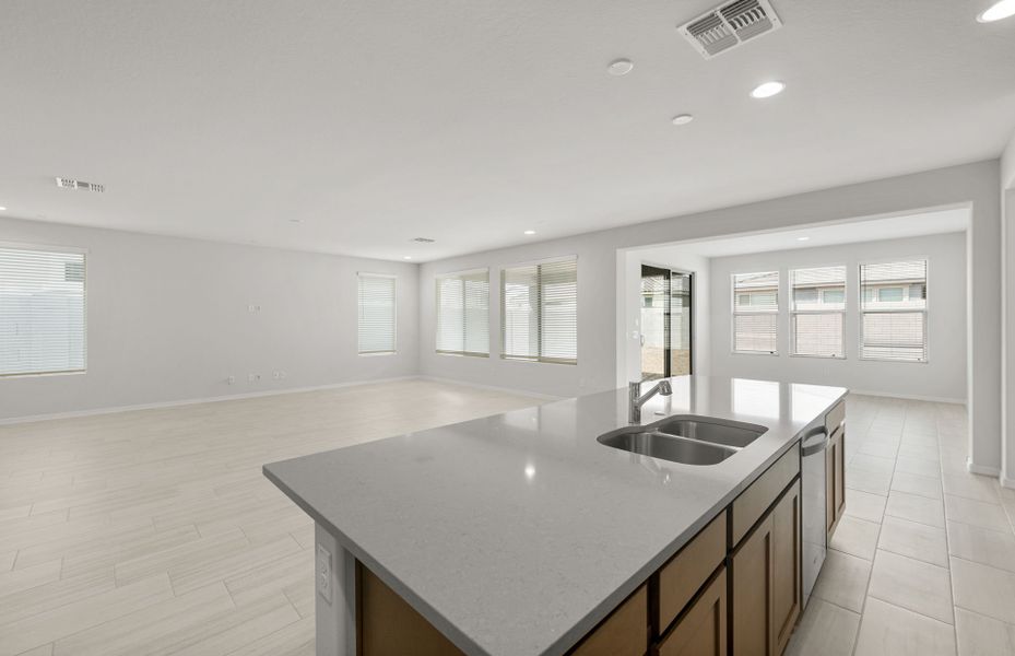 Furnished interior view inside a new home in Allen Ranches, Litchfield Park (Image 12).