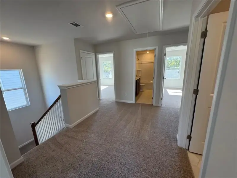 Spacious, unfurnished interior of a new home in The Reserve at Willow Oaks, Canton (Image 12).