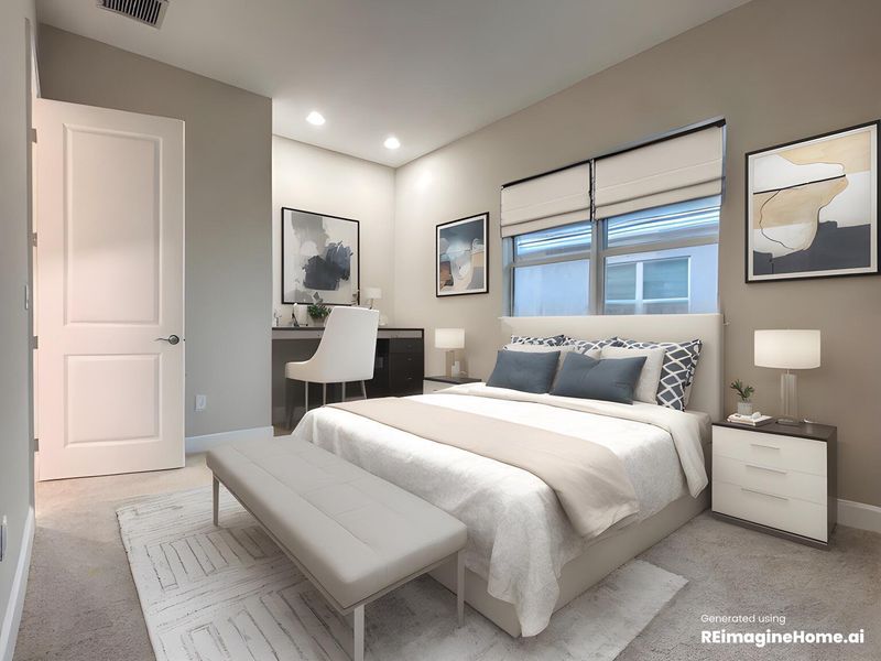 Furnished interior view inside a new home in Westlake, Loxahatchee (Image 13).